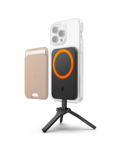 Штатив подставка Spigen для iPhone MagSafe - Magnetic Tripod Stand S319M MagFit Plus - Черный - AMP05994