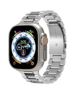 Ремешок Spigen для Apple Watch (49/45/44/42 mm) - Modern Fit 316L - Серебристый - AMP06356