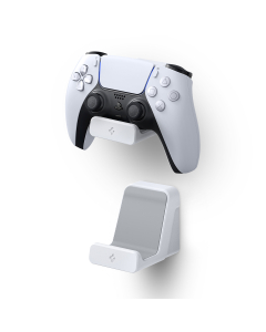 Крепление на стену Spigen для контроллера Playstation / Xbox / Nintendo Switch Pro - Mount Wall Stands - 2 шт - Белый - AMP06397