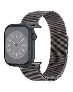 Ремешок Spigen для Apple Watch (49/45/44/42 mm) - Metal Fit - Темно-серый - AMP06925