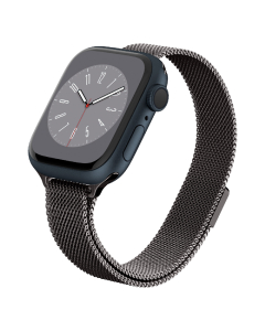 Ремешок Spigen для Apple Watch (41/40/38 mm) - Metal Fit - Темно-серый - AMP06928