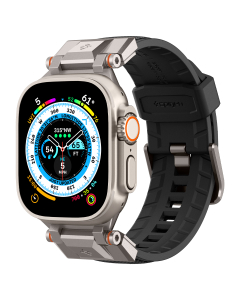 Ремешок Spigen для Apple Watch (49/45/44/42 mm) - DuraPro Armor - Черный - AMP07591