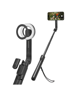 Селфи палка Spigen - MagSafe Tripod Selfie Stick Longer Version - Черный - AMP07659