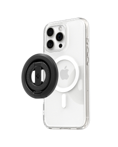 Держатель Spigen для смартфона - O-Mag Magnetic Phone Holder with Adjustable Stand - Черный - AMP08822