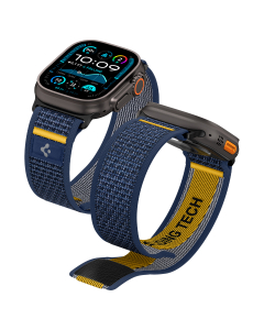 Ремешок Spigen Caseology для Apple Watch (49/46/45/44 mm) - Athlex Air Active Band - Синий - AMP09036