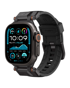 Ремешок Spigen для Apple Watch (49/46/45/44 mm) - DuraPro Armor - Черный - AMP09229