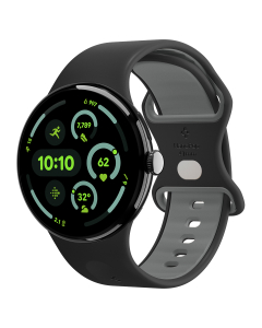 Ремешок Spigen для Google Pixel Watch 4/3/2/1 (41 mm) - Nano Pop Band - Черный - AMP09486