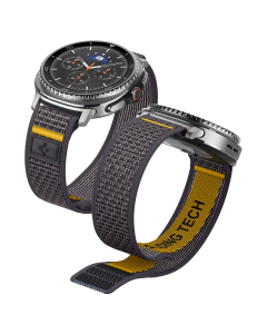 Ремешок Spigen для Galaxy Watch 8 (46/44/40 mm) - Athlex Air Band - Серый - AMP10112