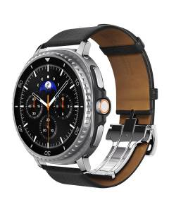 Ремешок Spigen для Galaxy Watch 8 (46/44/40 mm) - Enzo Band - Черный - AMP10119