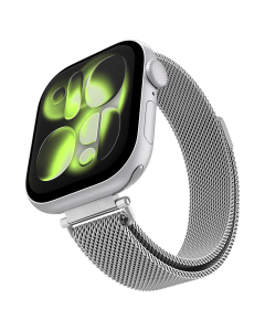Ремешок Spigen для Apple Watch (42/41/40 mm) - Metal Band - Серебристый - AMP10498