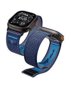 Ремешок Spigen Caseology для Apple Watch (49/46/45/44 mm) - Athlex Air 2 Active Band - Синий - AMP10608