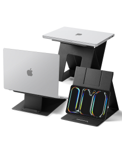 Подставка для ноутбука Spigen - Slim Fold Laptop Stand & Standing Desk LD201-S10 - Черный - AMP11119
