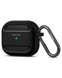 Чехол Spigen для AirPods 3 - Rugged Armor - Черный - ASD01978