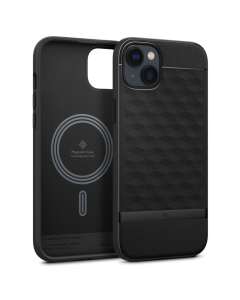 Чехол Spigen Caseology для iPhone 14 Plus - Parallax Mag - Черный - ACS04927