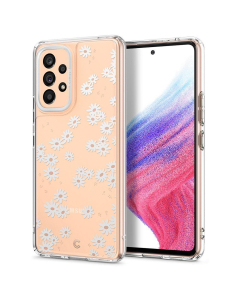 Чехол Spigen Cyrill для Galaxy A53 5G - Cecile - Прозрачный Цветы - ACS04265