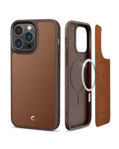 Чехол Spigen Cyrill для iPhone 14 Pro Max - Kajuk Mag - Коричневый - ACS04881