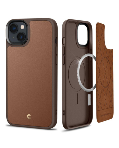 Чехол Spigen Cyrill для iPhone 14 Plus - Kajuk Mag - Коричневый - ACS04947
