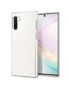 Чехол-капсула Spigen для Galaxy Note 10 - Liquid Crystal Glitter - Кристальный кварц - 628CS27371