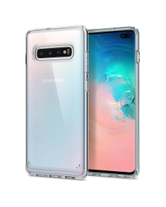 Гибридный чехол Spigen для Galaxy S10 Plus - Ultra Hybrid - Кристально-прозрачный - 606CS25766