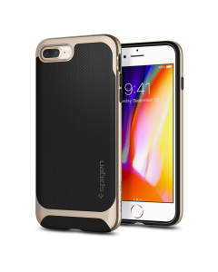 Чехол Spigen для iPhone 7 Plus / 8 Plus - Neo Hybrid Herringbone - Золотой - 055CS22231