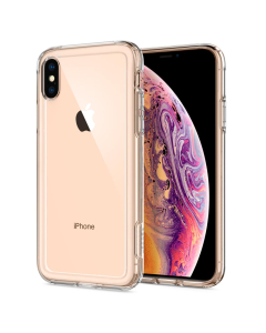 Защитный чехол Spigen для iPhone X / XS - Slim Armor Crystal - Кристально-прозрачный - 063CS24522