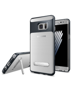 Чехол с подставкой Spigen для Galaxy Note 7 - Crystal Hybrid - Синевато-серый - 562CS20386