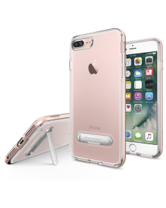 Чехол с подставкой Spigen для iPhone 7 Plus / 8 Plus - Crystal Hybrid - Розовое Золото - 043CS20510