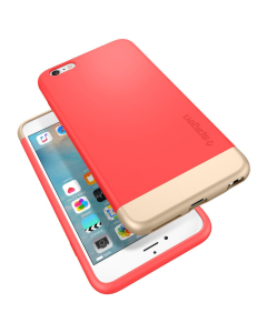 Стильный чехол Spigen для iPhone 6s Plus / 6 Plus - Style Armor - Розовый - SGP11735