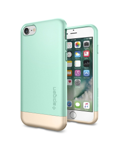 Стильный чехол Spigen для iPhone SE (2022/2020)/8/7 - Style Armor - Мятный - 042CS20515