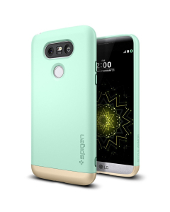 Стильный чехол Spigen для LG G5 - Style Armor - Мятный - A18CS20200