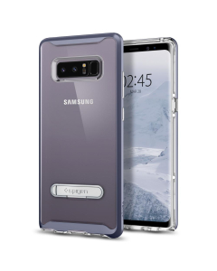 Чехол с подставкой Spigen для Galaxy Note 8 - Crystal Hybrid - Серая Орхидея - 587CS21841
