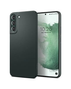 Тонкий чехол Spigen для Galaxy S22 - AirSkin - Темно-зеленый - ACS04388