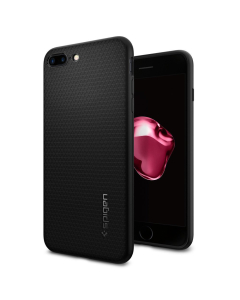 Тонкий чехол Spigen для iPhone 7 Plus / 8 Plus - Liquid Armor - Черный - 043CS20525