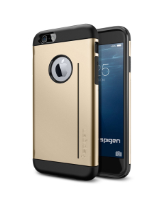 Тонкий чехол Spigen для iPhone 6s / 6 - Slim Armor S - Золотой - SGP10961