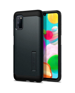 Ударопрочный чехол Spigen для Galaxy A41 - Tough Armor - Синевато-серый - ACS00877