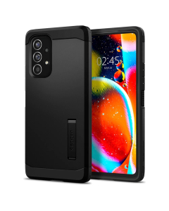Ударопрочный чехол Spigen для Galaxy A53 - Tough Armor - Черный - ACS04255