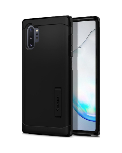 Ударопрочный чехол Spigen для Galaxy Note 10 Plus - Tough Armor - Черный - 627CS27337
