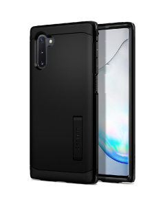 Ударопрочный чехол Spigen для Galaxy Note 10 - Tough Armor - Черный - 628CS27380