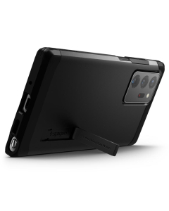 Ударопрочный чехол Spigen для Galaxy Note 20 Ultra - Tough Armor - Черный - ACS01396