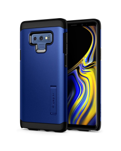 Ударопрочный чехол Spigen для Galaxy Note 9 - Tough Armor - Синий - 599CS24591