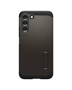 Ударопрочный чехол Spigen для Galaxy S22 Plus - Tough Armor - Темно-серый - ACS03959