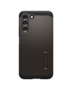 Ударопрочный чехол Spigen для Galaxy S22 - Tough Armor - Темно-серый - ACS03992