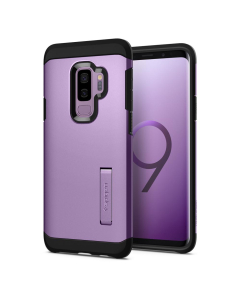 Ударопрочный чехол Spigen для Galaxy S9 Plus - Tough Armor - Сиреневый - 593CS22936