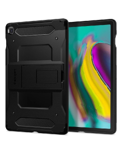 Ударопрочный чехол Spigen для Galaxy Tab S5e - Tough Armor TECH - Черный - 613CS26151