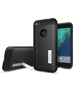 Ударопрочный чехол Spigen для Google Pixel XL - Tough Armor - Черный - F15CS20911
