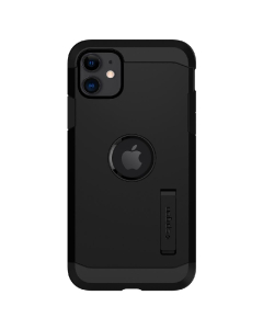 Ударопрочный чехол Spigen для iPhone 11 - Tough Armor - Черный - 076CS27190