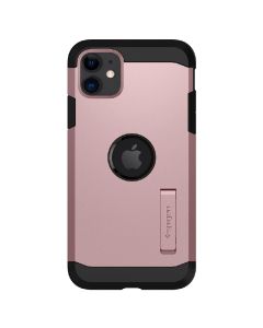 Ударопрочный чехол Spigen для iPhone 11 - Tough Armor - Розовое золото - 076CS27441
