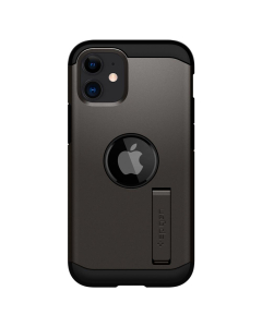 Ударопрочный чехол Spigen для iPhone 12 Mini - Tough Armor - Тёмно-серый - ACS01752
