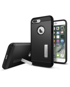 Ударопрочный чехол Spigen для iPhone 7 Plus / 8 Plus - Tough Armor - Черный - 043CS20531
