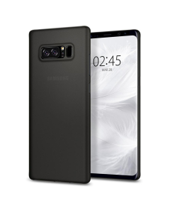 Ультра-тонкий чехол Spigen для Galaxy Note 8 - AirSkin - Черный - 587CS22049